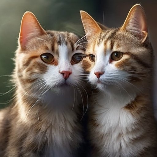 gatos juntos