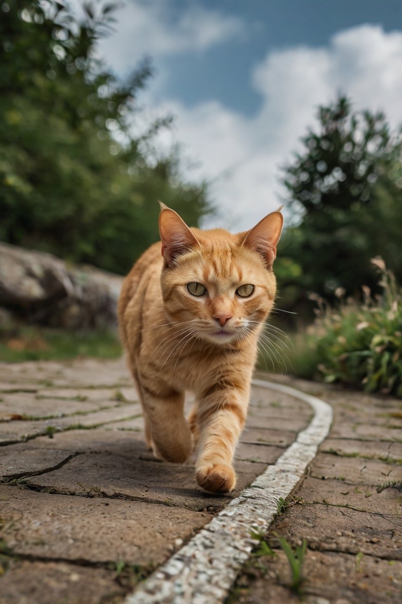 O que significa quando um gato "dá uma piscadinha" para você?